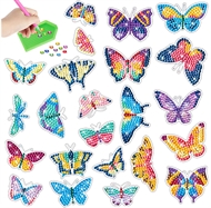 Stickersæt I Sommerfugle 23 stk.